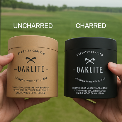 Oaklite™ - Handcrafted Whiskey Glass